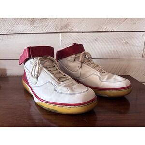 Nike Air Force One 25 Red/White Size 17 Men's Basketball Shoes